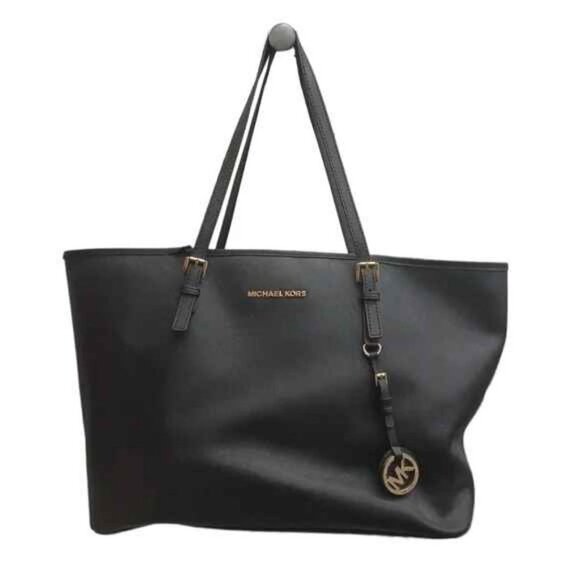 Michael Kors Jet Set Tote- Large, Black - Picture 1 of 9